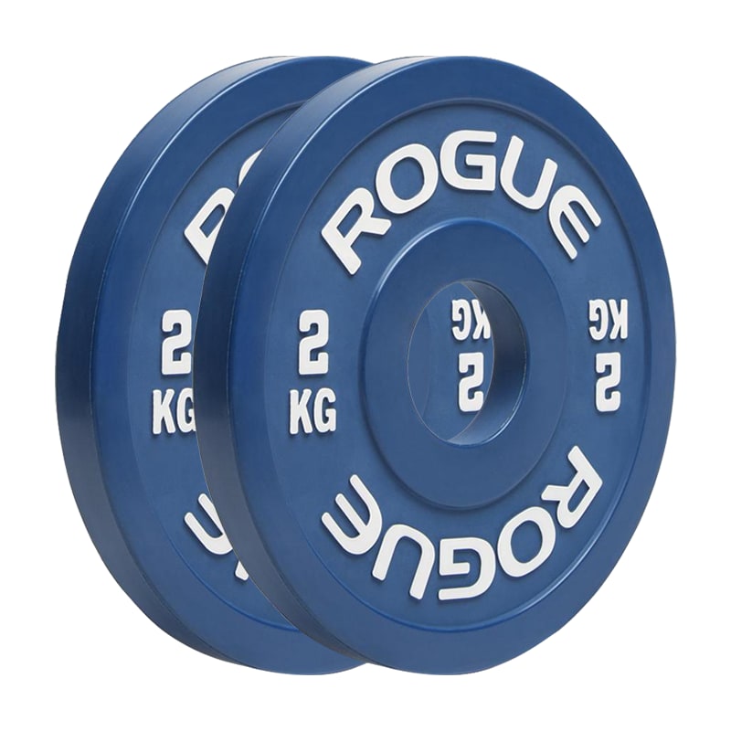 ROGUE KG チェンジプレート IWF公認品　2.5㎏　2枚ペア ROGUE KG チェンジプレート IWF公認品 — MBC POWER SHOP